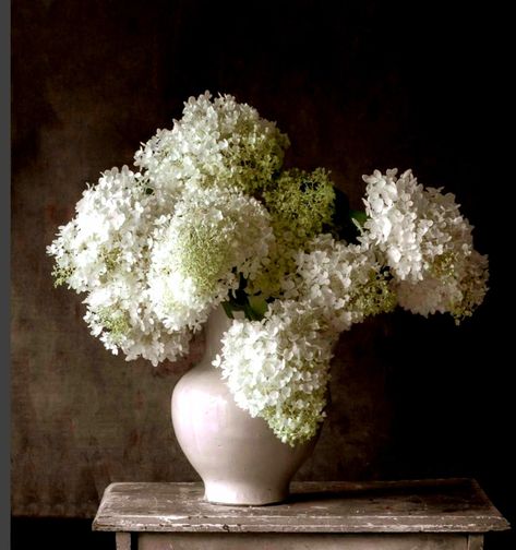 Hydrangea Arrangements, Flower Wall Wedding, Wedding Reception Flowers, Hydrangea Bouquet, Flower Installation, Still Lifes, Wedding Ceremony Flowers, Bouquet Arrangements, Floral Arrangements Wedding