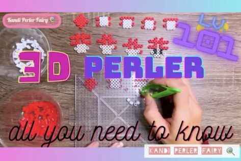 3d Perler Bead Patterns Tutorials, 3d Perler Bead, Lego Blocks, Bead Organization, Bead Kits, Fuse Beads, Perler Bead Art, Peg Board, Perler Bead Patterns