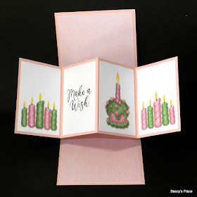 Beccy's Place: Tutorial: Twist & Pop Card Twist And Pop Cards, Twist Pop Up Card, Water Based Markers, Pop Out Cards, Diy Pop Up Cards, Twist Pop, Tarjetas Pop Up, Pop Up Card Templates, Fancy Fold Card Tutorials