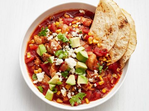 Recipe of the Day: Slow-Cooker Chipotle Chicken Stew In a month that's predicated on butter-laced sides and creamy casseroles, not to mention hours of toiling in the kitchen, meals that are saucy, spicy and relatively fuss-free are in-demand. Brimming with fire-roasted tomatoes, chipotle chiles and cumin, this warming, hands-off chicken stew fits the bill. Chicken Stew Recipe, Stew Chicken Recipe, Chipotle Chicken, Easy Slow Cooker Recipes, Stew Recipe, Chicken Stew, Slow Cooking, Slow Cooker Chicken, Stew Recipes