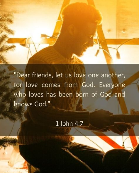 1 John 4:7 reminds us that love is from God; everyone who loves is born of God! 💖 As we dive into 80 beautiful verses about love, let this truth inspire us to embody divine love in our lives. Together, let’s spread kindness and compassion everywhere we go! #BibleVerses #Love 1 John 4 7, Uplifting Verses, Loving Others, Verses Bible, Inspirational Encouragement, Beautiful Verses, Verses About Love, Jesus Heals, Bible Verses About Love