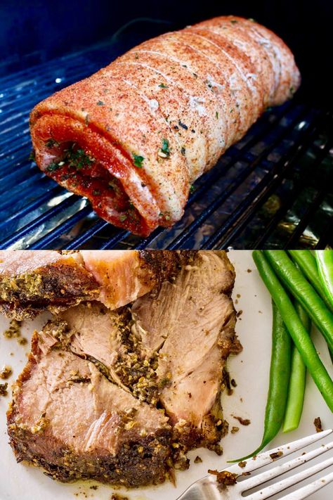 Porketta Roast Crock Pot, Porketta Seasoning Recipe, Porketta Seasoning, Porketta Roast, Boneless Pork Roast, Recipes Pork, Ceramic Grill, Shoulder Roast, Pork Shoulder Roast