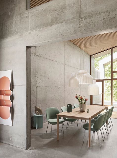 Interior Design Minimalist, Direct Lighting, Fritz Hansen, Design Del Prodotto, Luminaire Design, Layer Design, Modern Forms, Design Within Reach, Concrete Wall