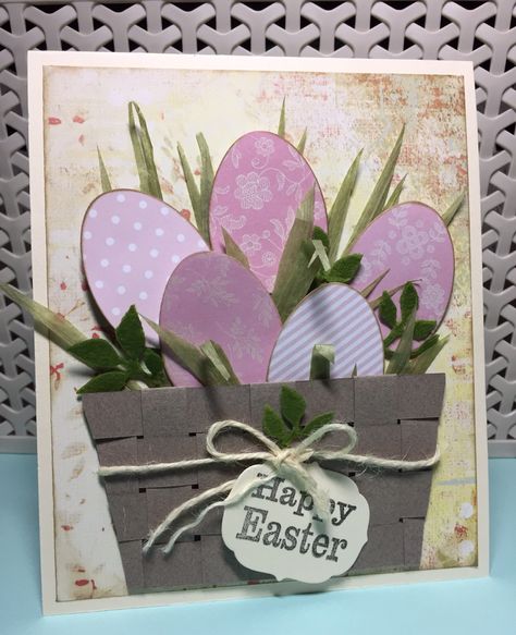 Easter Card Design Ideas, Easter Card Handmade, Cute Easter Cards Handmade, Easter Cards Homemade, Hand Made Easter Cards, Stampin Up Easter Cards Ideas, Easter Homemade Cards, Easter Card Ideas Handmade, Su Easter Cards