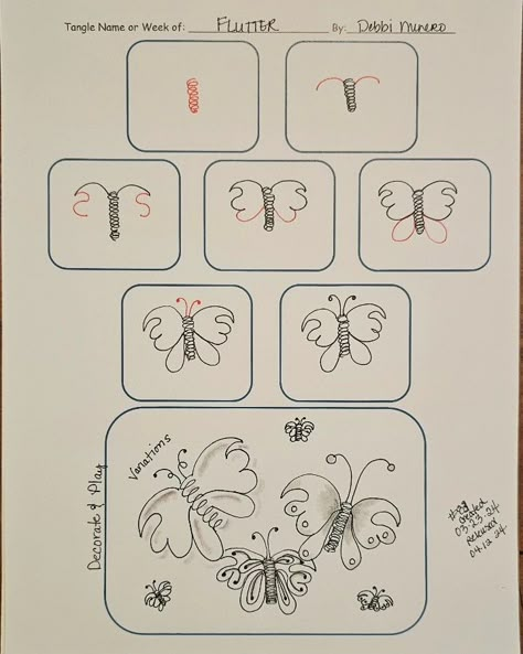 Bug Doodles, Learn To Doodle, Easy Patterns To Draw, Patterns To Draw, Zentangle Step By Step, Doodle Zen, Colored Pencil Drawing Techniques, Pencil Drawing Techniques, Zen Patterns