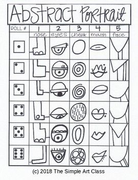 Abstract Art Lesson, Art Sub Plans, Art Worksheets, Picasso Art, Early Finishers, Art Lessons Elementary, Middle School Art, Paul Klee, Art Lesson Plans