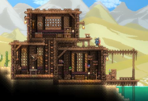 Terraria Castle, Terraria Design, Terraria Game, Terraria Tips, Terrarium Base, Terraria House Ideas, Terraria House Design, Nothing Is Impossible, Best Titles