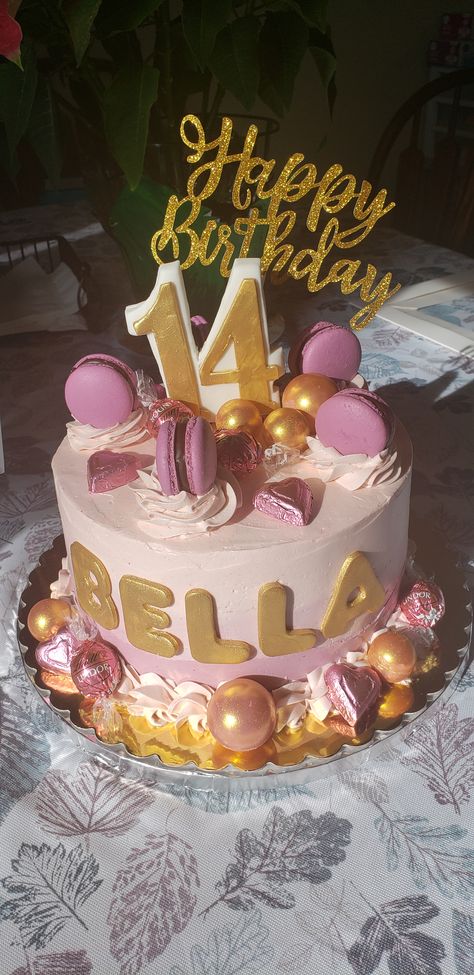 Bella's 14! Wow! What? Happy Birthday Bella. Sweet 14 with CC Macarons. Happy Birthday Bella, A Name, Funny Images, Macarons, Happy Birthday, Cake, Birthday, Funny, Quick Saves