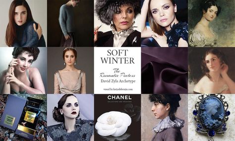 David Zyla, Deep Winter Colors, Clear Winter, True Summer, Winter Color Palette, True Winter, Soft Winter, Design Basics, Seasonal Color Analysis