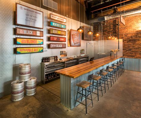 Rustic Brewery Interior Design, Taproom Design, Rustic Brewery, Brewery Interior Design, Beer Bar Design, Brewery Interior, Brewery Decor, Brewery Bar, Bar Counter Design