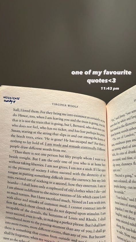 #thewaves #virginiawoolf #book #books #itgirl #astrology #222 #quotes #underlined Quotes Out Of Books, 222 Quotes, Virginia Woolf, Favorite Quotes, Muse, Astrology, How Are You Feeling, Bring It On, Feelings