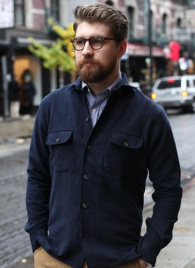 Overshirt ideas for winter --> spring. Overshirt Men Outfit, Overshirt Men, Navy Raincoat, Mens Business Casual, Shacket Outfit, Ginger Men, Navy Outfit, Cutaway Collar, Outfit Grid