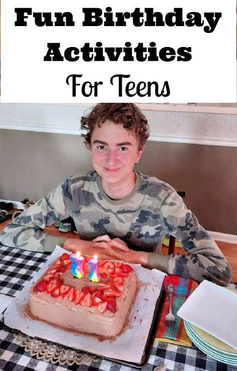 Birthday Activities For Teens, Fun Birthday Activities, Party Activities For Teens, Small Birthday Parties, Budget Birthday, 20 Birthday, Birthday Activities, Activities For Teens, Birthday Party For Teens