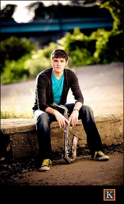 Sax senior photo