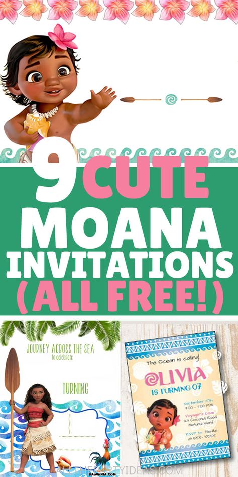 Moana Birthday Party Invitations Free, Moana Party Invitations Template, Moana 2nd Birthday Invitations, Moana Background Invitation, Moana Birthday Invitation Template Free, Moana Free Printables Party, Moana Invitation Template Free, Moana Birthday Party Ideas Diy, Moana Birthday Invitations Free