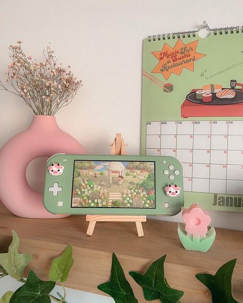 Fairy Core Room, Gamer Baby, Nintendo Switch Animal Crossing, Shein Home Decor, Amazon Decor Finds, Cozy Desk, Strawberry Cow, Affordable Aesthetic, Scary Games