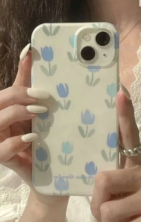 Floral Phone Case For iPhone 14 11 12 13 Pro Max 12 Soft Cover Cute Tulip Flower Pink Tulip Phone Case, Iphone 12 Cover Aesthetic, Mobile Phone Cover Painting, Iphone 13 Cover Aesthetic, Phone Aesthetic Cover, Iphone 11 Pro Max Case Aesthetic, Cute Phone Covers Diy, Cute Phone Cover Painting, Phone Cover Painting Ideas