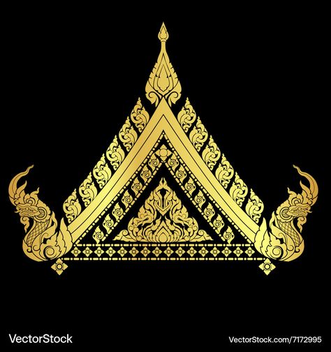 Kbach Khmer, Tiger Silhouette, Khmer Art, Eagle Vector, Cambodian Art, Dragon Silhouette, Queen Sirikit, Grayscale Image, Thai Pattern