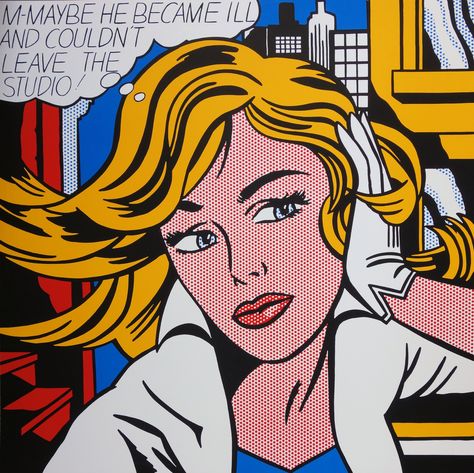 Pop Art Lichtenstein, Pop Art Roy Lichtenstein, Roy Lichtenstein Pop Art, Lichtenstein Pop Art, Pop Art Artists, Istoria Artei, Open Day, Pop Art Comic, Roy Lichtenstein