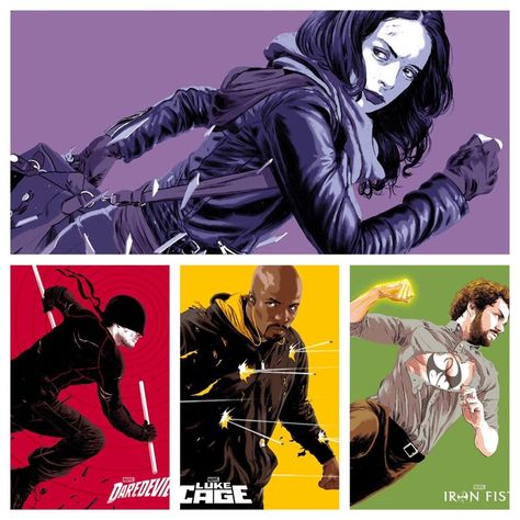 The Defenders by Matthew Woodson : marvelstudios Marvel Photoshoot, The Defenders Marvel, What If Poster Marvel, Marvel Defenders, Ms Marvel Polaroid Poster, Logan Howlett Deadpool And Wolverine, Defenders Comics, Xmen Origins Wolverine Gambit, Mike Colter