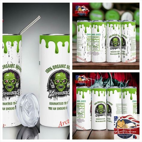 🧟‍♂️ Sip your way through the apocalypse with style! Introducing the Zombie Juice 20oz Stainless Steel Tumbler! Whether you’re feeling clean or dirty, this funny original zombie drink design will keep your beverages as cool as your horror vibes! Perfect for all the zombie fans and horror lovers out there—this tumbler makes the ultimate gift! 💀🥤 #ZombieJuice #HorrorVibes #TumblerLife #DrinkInStyle #ZombieFan #CleanOrDirty #GiftIdeas #HorrorMerch #FunDesigns #ZombieApocalypse 🧛‍♀️✨ #Trendinggif... Zombie Juice, Zombie Drink, Horror Vibes, Horror Merch, Drink Design, Horror Lovers, Drinks Design, The Apocalypse, The Ultimate Gift