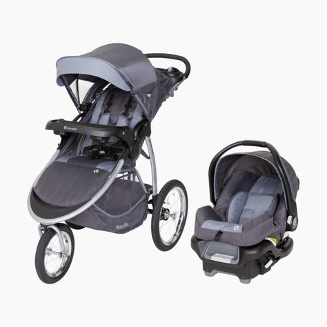 Babylist Shop Baby Jogger Stroller, Jogger Stroller, Travel Systems For Baby, Jogging Stroller, Steel Frame Construction, Infant Car Seat, Travel System Stroller, Baby Jogger, Baby Trend