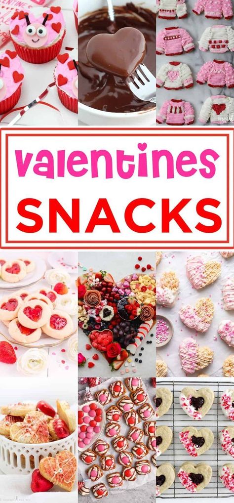 Plan your Valentine's Day treats with these incredible snacks perfect for sharing love and sweetness with your special someone or friends. From heart-shaped cookies to chocolate-covered strawberries, find tasty treats to celebrate the day of love! Valentines Party Snacks, Valentine's Snacks, Valentines Day Snacks, Recipes Valentines Day, Valentine's Day Snacks, Velvet Cakes, Valentines Snacks, Nerds Candy, Valentine's Party