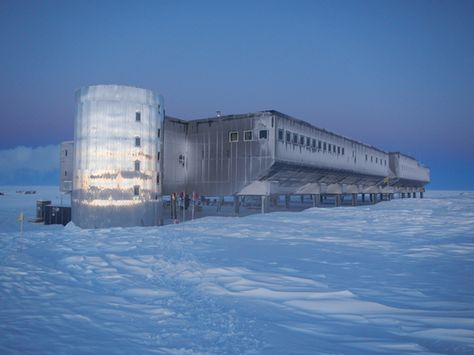 Arctic Architecture, Travel Antarctica, Spaceship Exterior, Weather Control, D20 Modern, Snow Cabin, Creative Office Space, Vintage Motorcycle Posters, Photo Prompts