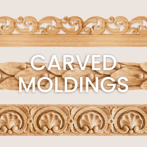 Countertop Transformations, Decorative Wood Trim, Wall Panel Molding, Cabinet Trim, Wood Mouldings, Picture Frame Molding, Door Entry, French Walls, Carved Furniture