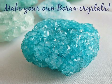 Dans le Lakehouse: DIY Borax Crystals Fake Icicles Diy, Borax Crystals Diy, Diy Crystal Crafts, Grow Your Own Crystals, Borax Crystals, Borax Powder, Foam Carving, Sweet Party, Art Bowls