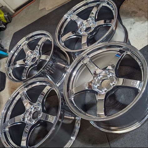 Chrome Rims, Pimped Out Cars, Car Inspiration, Street Racing Cars, Car Mods, Street Racing, Mini Trucks, Japanese Cars