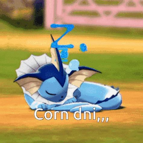 Pokemon Vaporeon Art, Vaporeon Gif, Pokemon Primarina, Steve Cobs, Sleeping Gif, Pokemon Sleep, Pokémon Scarlet, Pokemon Eevee Evolutions, Pokemon Team