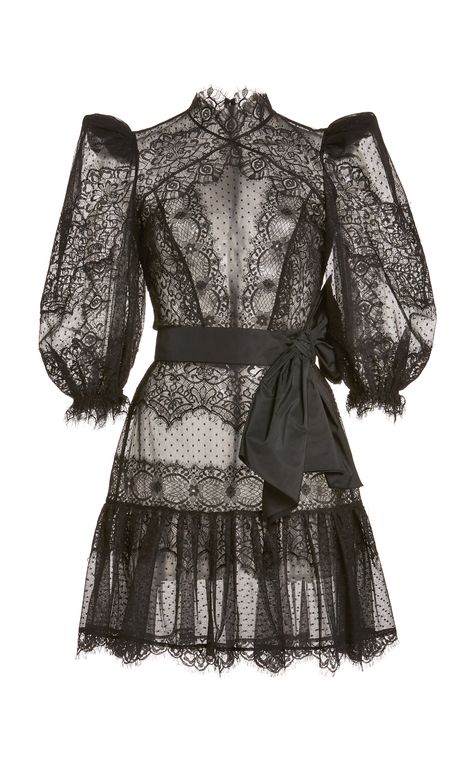 Vreeland Lace Mini Dress by ZUHAIR MURAD for Preorder on Moda Operandi Moda Operandi Dress, Lace Dress Styles, Fairytale Fashion, Denim Skirt Women, Fashionista Clothes, Stylish Work Outfits, Dressy Dresses, Zuhair Murad, Kpop Fashion Outfits