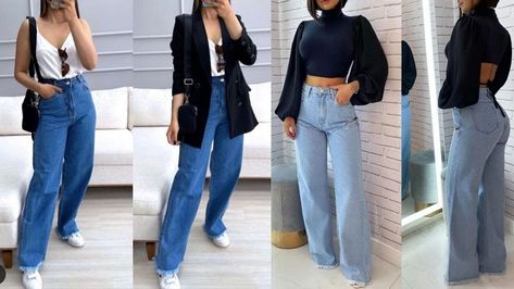 Jeans Palazzo, Outfit Jean, Pregnancy Outfits, Amazing Outfits, Outfits Casuales, Jean Outfits, Casual Outfit, Read More, Mom Jeans