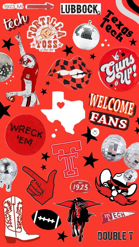 ttu!! 👆🏻❤️ #texastech #redraiders Texas Tech Wallpaper, Tech Wallpaper, College Wallpaper, University Aesthetic, Texas Tech University, Texas Tech, Texas A&m, Instagram Story, Black And Red