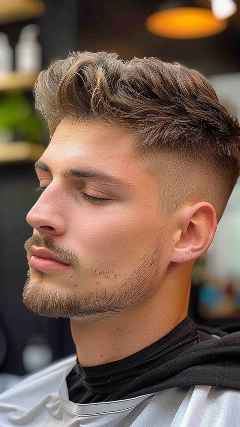 Discover 23 Best Haircuts for Men with Thick Hair Thick Straight Hair Men, Best Male Haircuts, Stylish Haircuts For Men, Men With Thick Hair, Side Quiff, Thick Hair Solutions, Look Good Everyday, Haircut Highlights, Young Men Haircuts