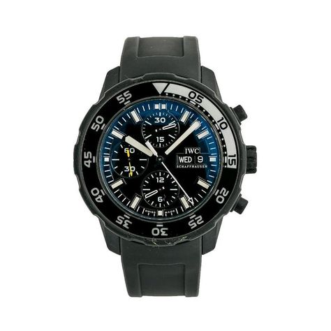 Iwc Aquatimer Chronograph, Iwc Aquatimer, Iwc Watches, Luxury Watch Brands, Rubber Watches, Mens Watches Black, Hand Watch, Galapagos Islands, Luxury Watches For Men