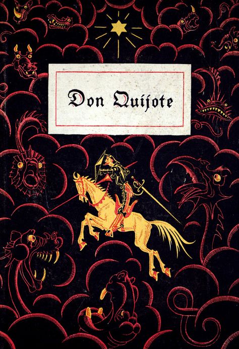 Don Quixote Vintage Book Cover #graphicdesign #cover #book #donquixote #vintage Ballet Posters, Extreme Makeover, Spanish Books, Vintage Book Covers, Personal Library, Summer Reading Lists, Beautiful Book Covers, Don Quixote, Illuminated Manuscripts