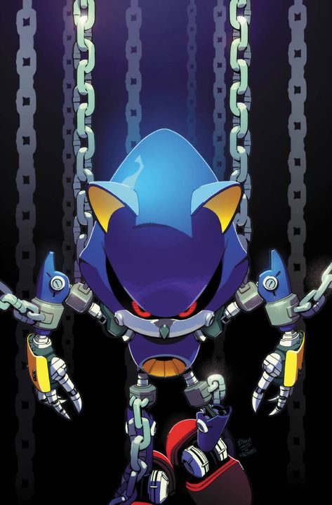 Metal Sonic Pfp, Metal Pfp, Sonic Core, Sonic Pfp, Metal Sonic, Sonic Mania, Web Comic, Classic Anime, New Retro Wave