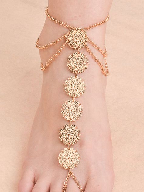 Tassel Anklet, Coin Anklet, Womens Ankle Bracelets, Summer Anklets, Vintage Bell, Foot Jewelry, Ankle Bracelet, Chain Anklet, I Love Jewelry