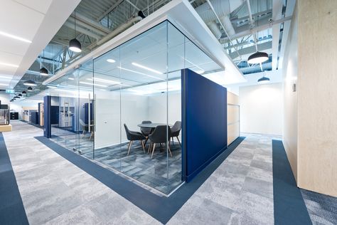 Tech Company Office Design, Futuristic Office Design, Office Design Concepts, Futuristic Office, Middlesex University, Corporate Interior Design, Office Design Inspiration, Modern Office Interiors, Office Meeting Room