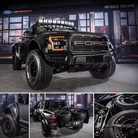 Ford Raptor pre runner - for baja desert racing Ford Raptor Truck, Ford Raptor 2017, Ford F150 Custom, New Pickup Trucks, Raptor Truck, Desert Racing, Ford F150 Raptor, Ford Trucks F150, Ford Ranger Raptor