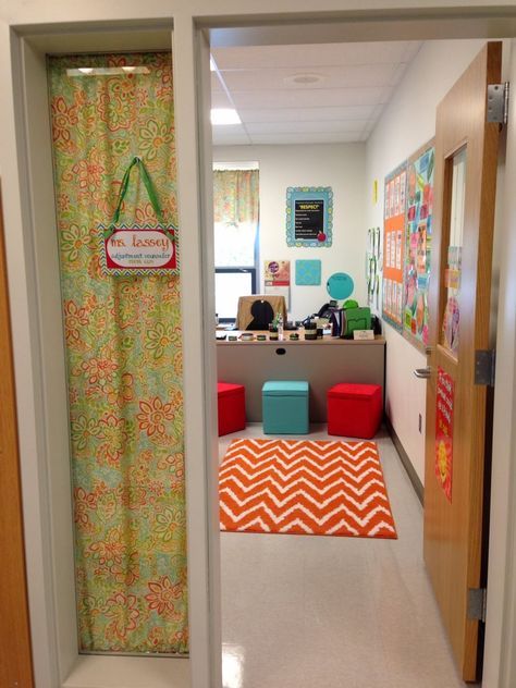 Hallway Room, School Nurse Office Decorations, Nurse Office Decor, School Counselor Office Decor, Counseling Office Decor, School Nurse Office, School Counseling Office, Counselors Office Decor, School Counselor Office