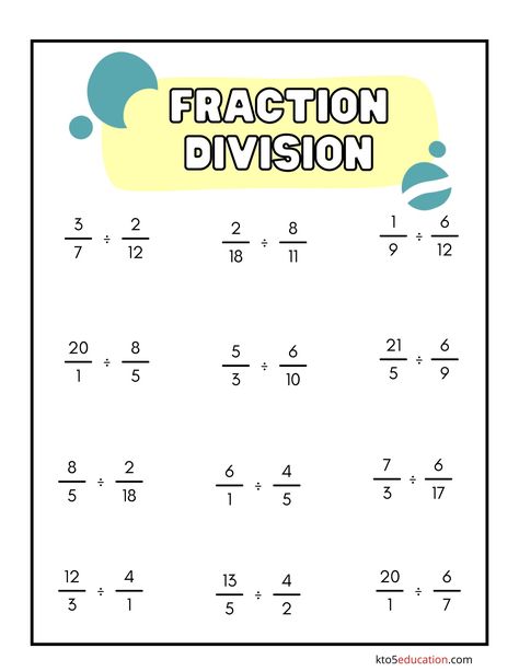 Division Fractions Worksheets, Division Of Fractions Worksheet, Grade 5 Math Worksheets Fractions, Fractions Worksheets Grade 5, Fraction Division, Mixed Fractions Worksheets, Division Of Fractions, Dividing Fractions Worksheets, Multiplying Fractions Worksheets