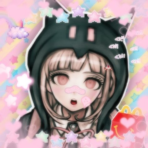 Danganronpa Pfp Chiaki, Chiaki Nanami Pfp, Danganronpa Chiaki Nanami, Chiaki Danganronpa, Nanami Pfp, Swag Aesthetic, Cutecore Icons, Cutecore Pfp, Royale High Journal Ideas