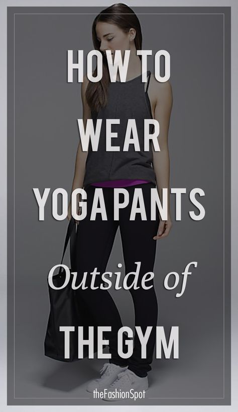 Yes, you CAN pull off - with a few simple rules! Here's how to style yoga pants outside of the gym. Yoga Flare Pants Outfits, Flared Yoga Pants Outfit, Flare Pants Outfits, Yogapants Outfit, Yoga Flare Pants, Legs Outfit, Flare Yoga Pants Outfit, Flattering Pants, Pants Outfit Aesthetic