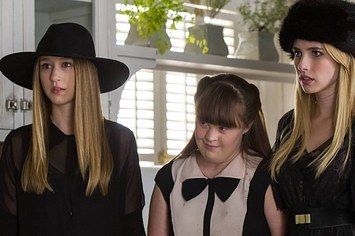 This Is The “American Horror Story” Drinking Game You Need American Horror Story Costumes, American Horror Stories, Madison Montgomery, The Normal Heart, Ahs Coven, American Horror Story Seasons, American Horror Story Coven, Witch Coven, Ryan Murphy