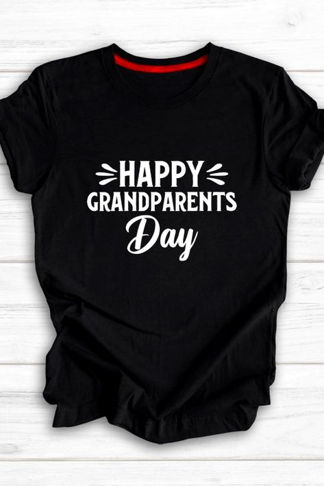 "Celebrate Grandparents Day with our delightful 'Happy Grandparents Day' graphic shirt! Show your appreciation for those special family members with this perfect gift idea. Whether you're searching for a Grandparents Day gift or simply want to spread some love to your beloved grandparents, this shirt is an ideal choice. Express your family bonds and joy with this charming design. Get ready for the celebration and make this Grandparents Day truly memorable. #GrandparentsDayGift  " Grandparents Shirt, Happy Grandparents Day, Grandparents Day Gifts, Best Friends For Life, Katy Tx, Family Bonding, Grandparents Day, Graphic Shirt, Graphic Shirts