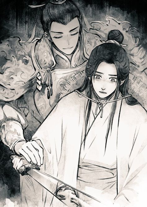 Jun Wu, Tgcf Hualian, Heaven Official's Blessing, No Face, Heaven's Official Blessing, Aesthetic Gif, Aesthetic Images, Light Novel, Cute Characters