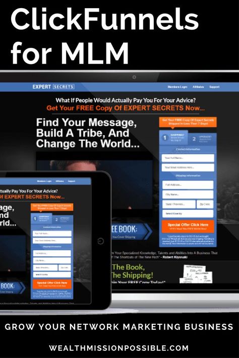 Use ClickFunnels ifor MLM to create custom sales funnels and landing pages for your network marketing business. Get more leads, sales and distributors. Learn more about ClickFunnels network marketing bridge funnels. Clickfunnels Landing Page, Mlm Marketing, Click Funnels, Network Marketing Tips, Network Marketing Business, Marketing Funnel, Landing Pages, Marketing Techniques, Sales Funnels